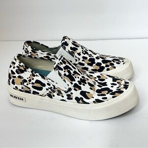 SeaVees Womens Baja Platform Leopard Athletic Sneakers Casual Shoes Size 8 ⬇️
